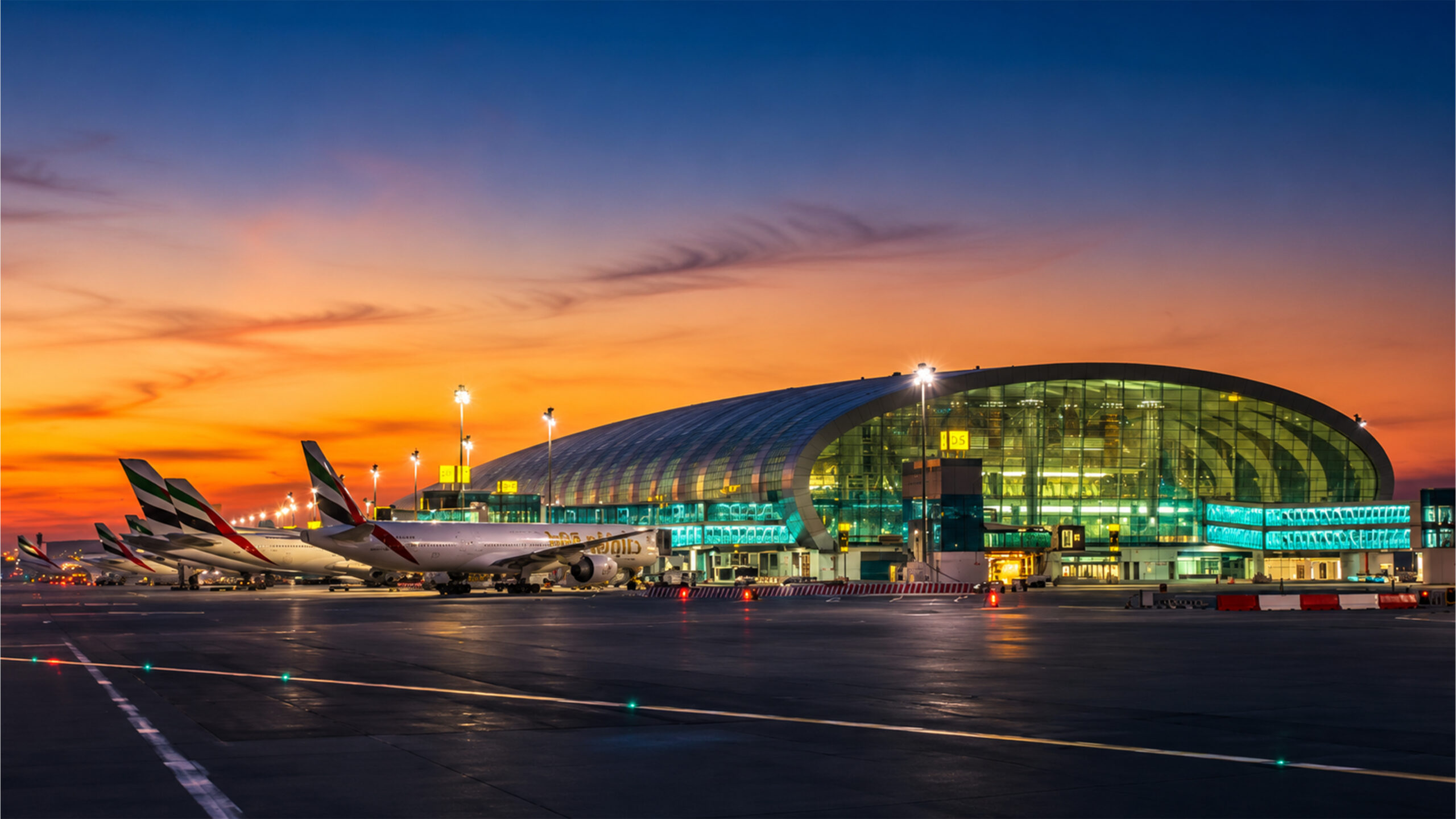 Departure from Dubai Airport