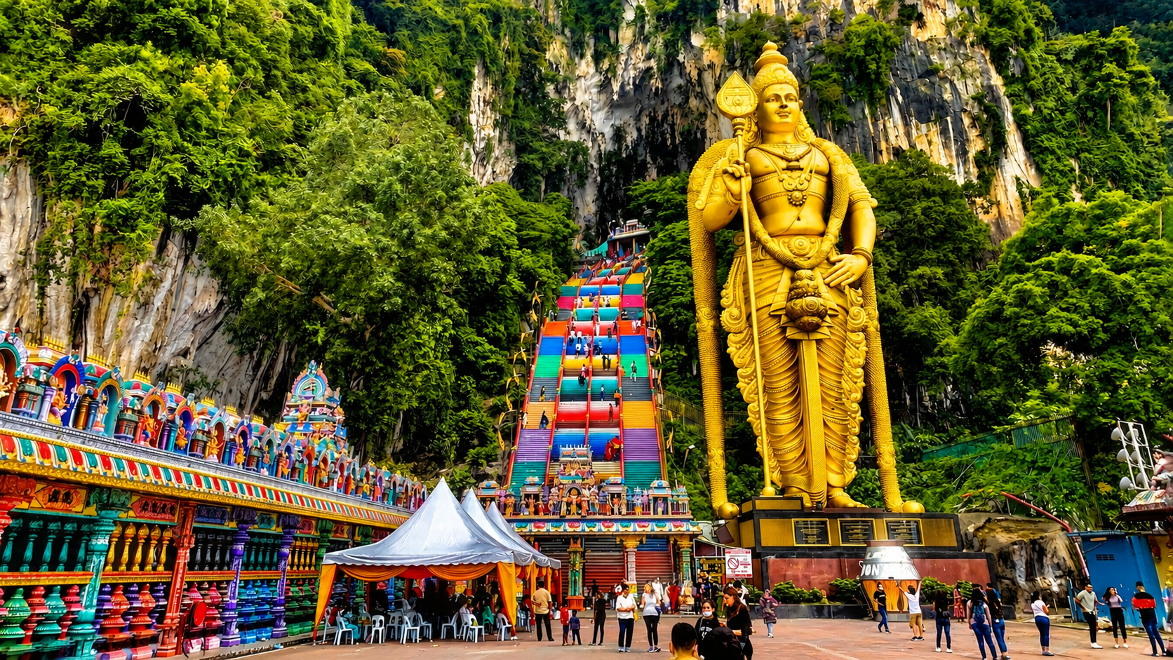 Genting Highlands and Batu Caves