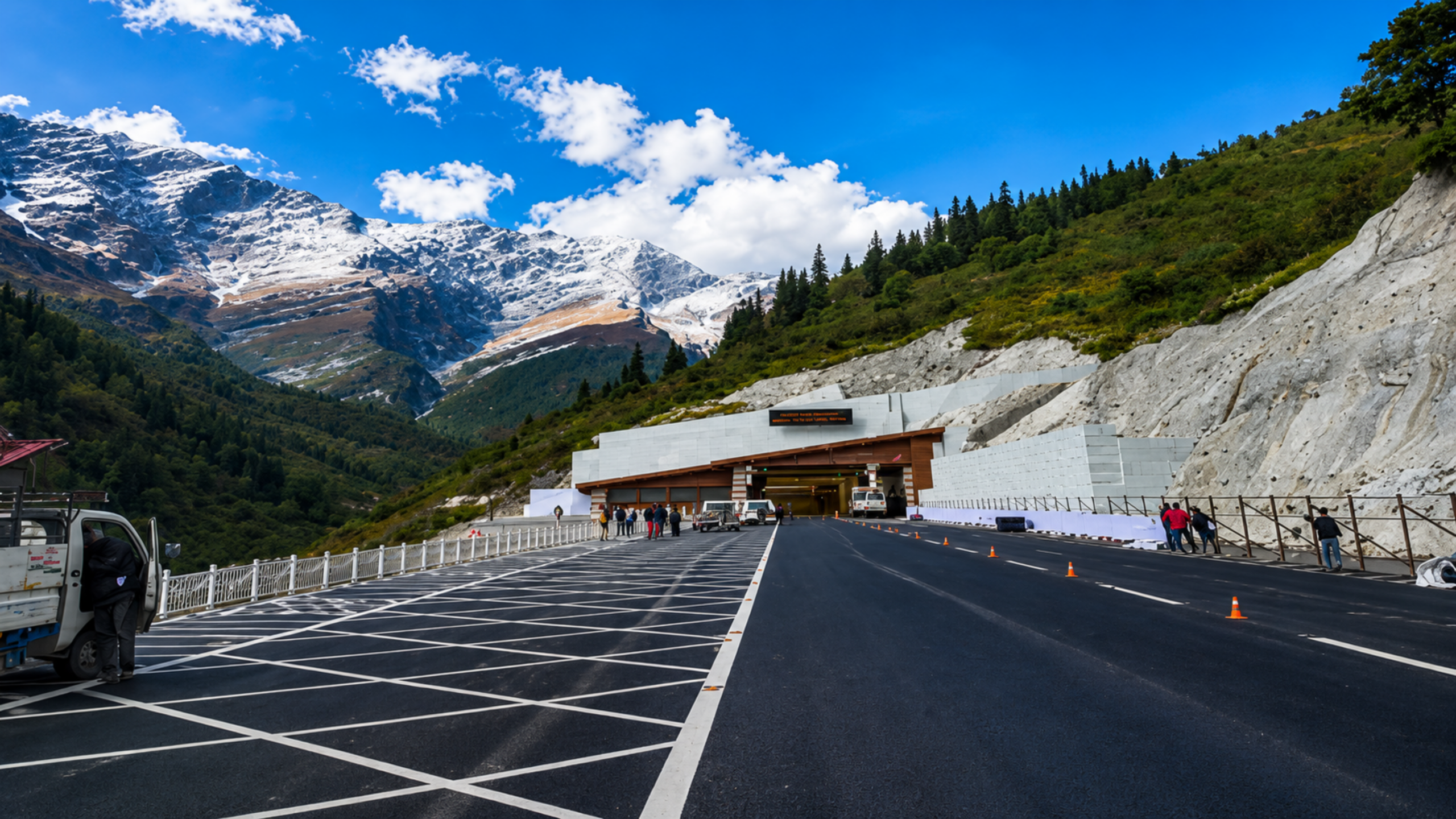 Solang Valley, Atal Tunnel & Sissu Sightseeing