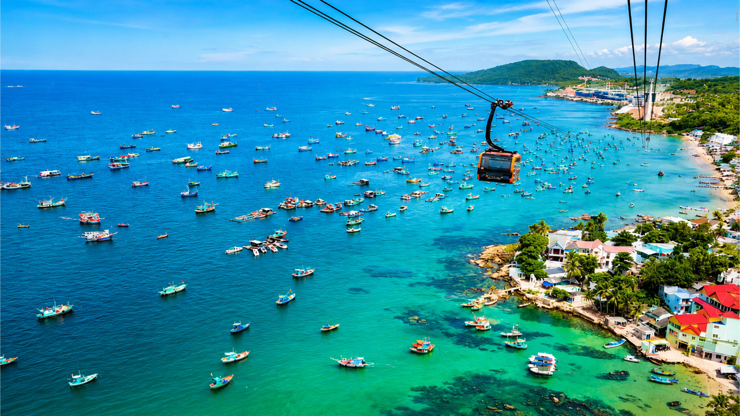 Phu Quoc 4-Island Tour - Cable Car Ride & Kiss of the Sea Show